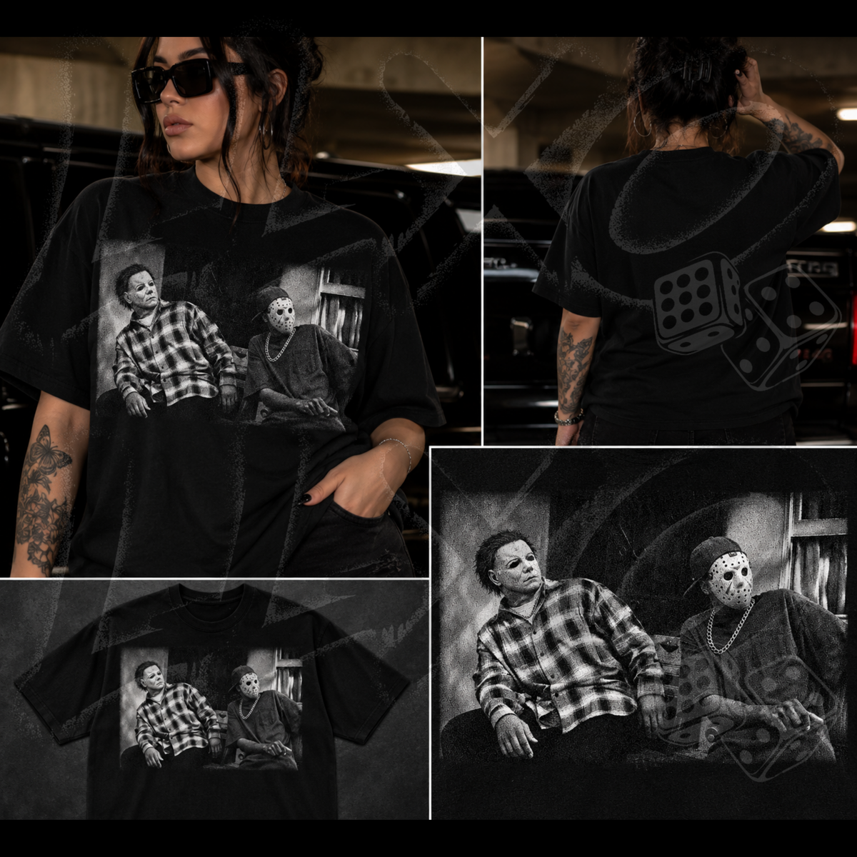 Daaaaamn! Horror Mashup Tee 🔪