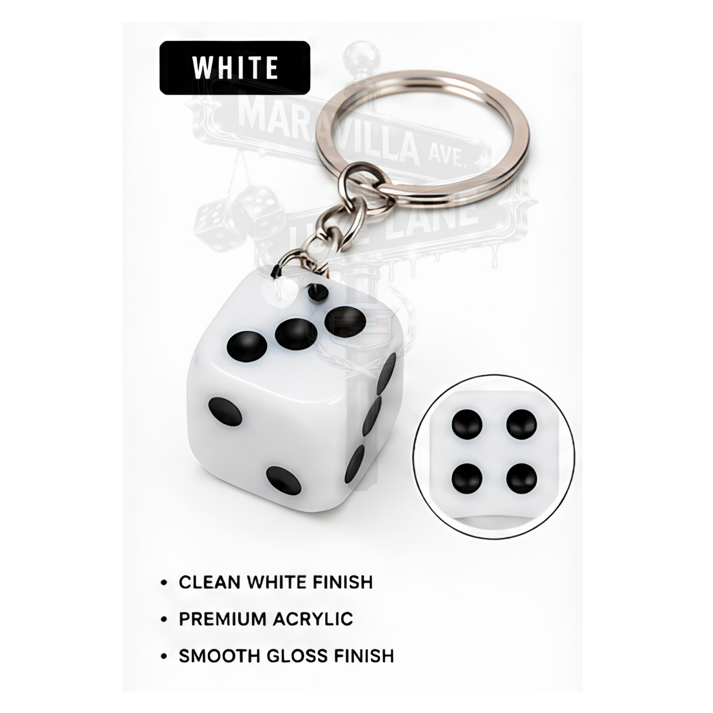 LLXO Dice Keychain 🎲