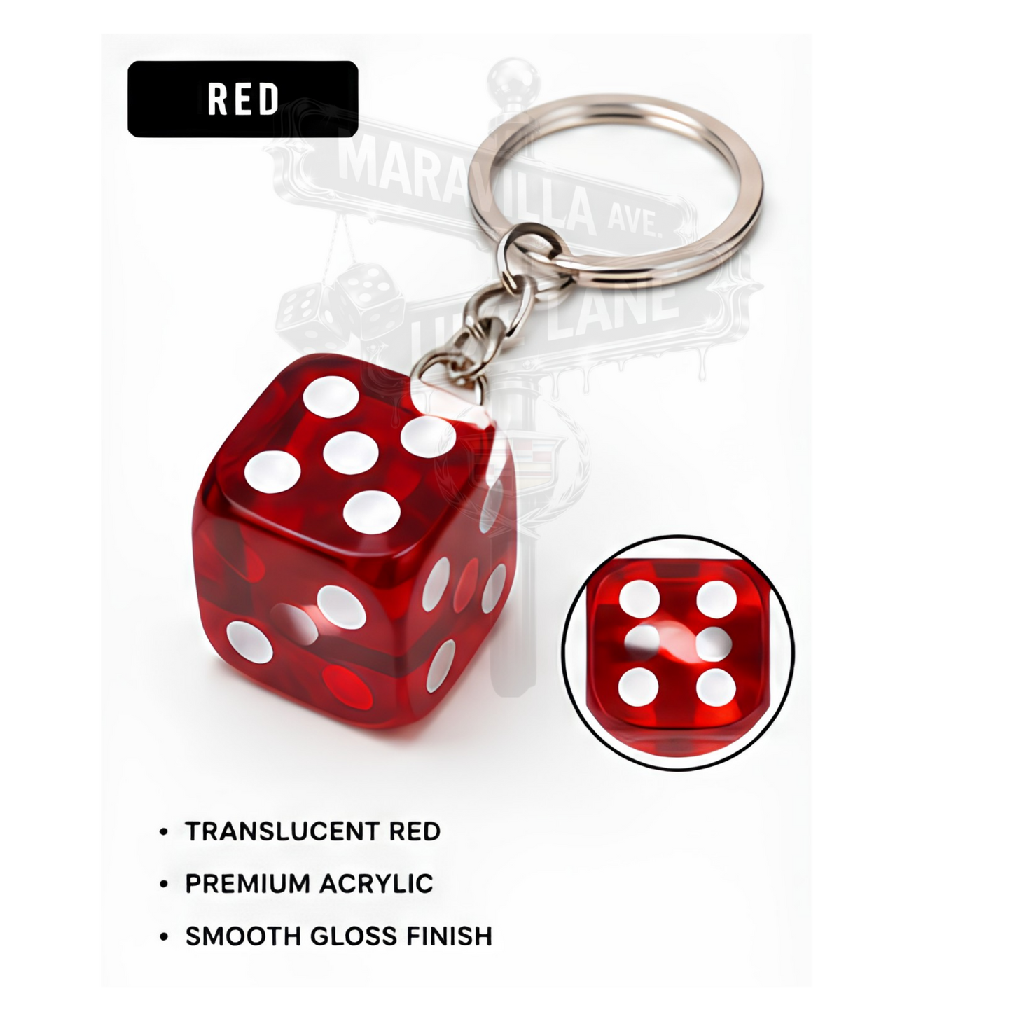 LLXO Dice Keychain 🎲
