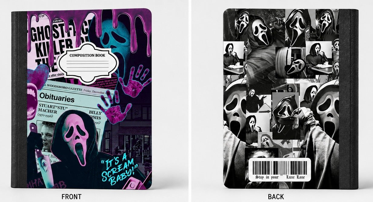 Scream Queen Composition Notebook