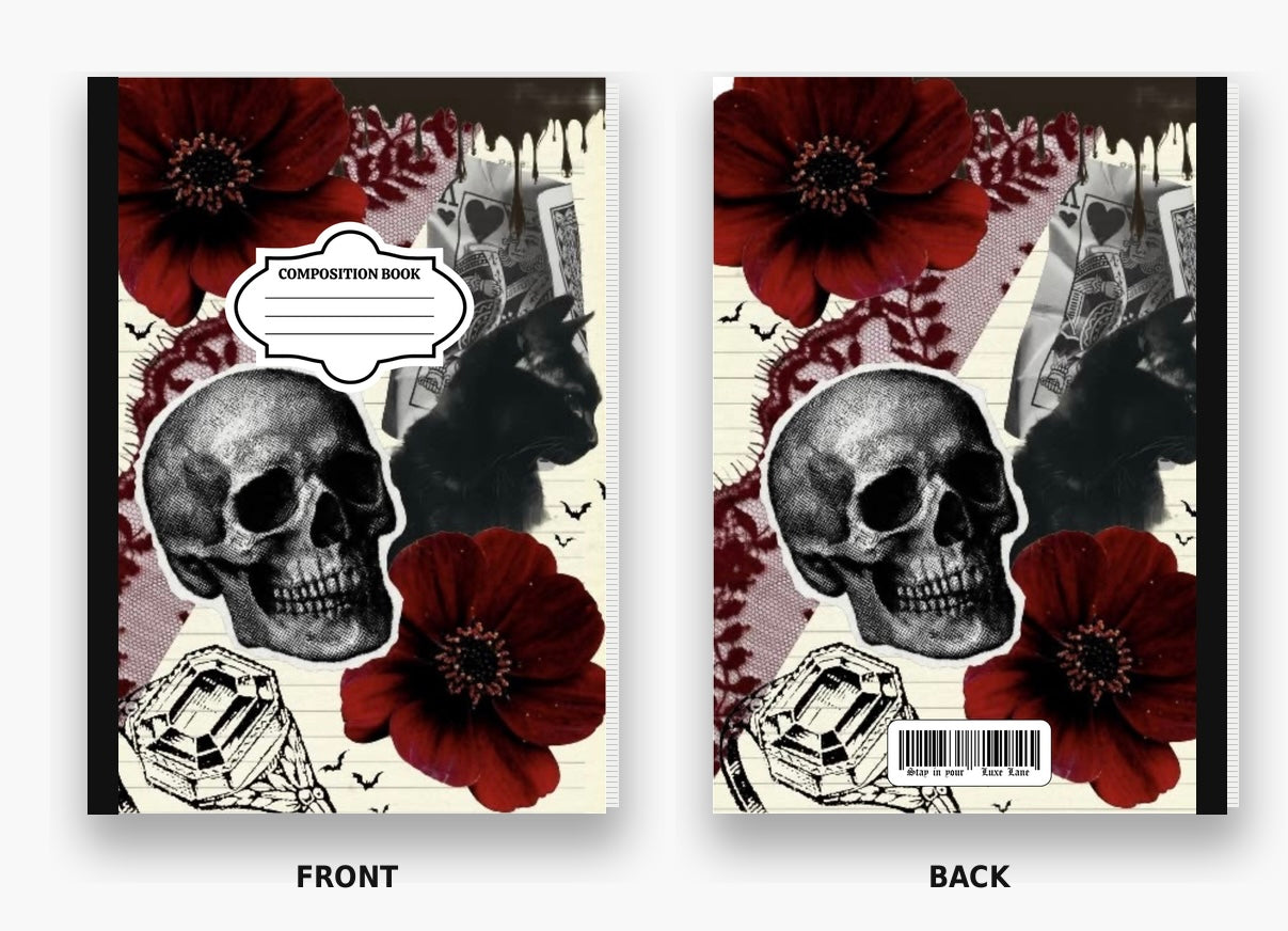 Dead Roses Composition Notebook