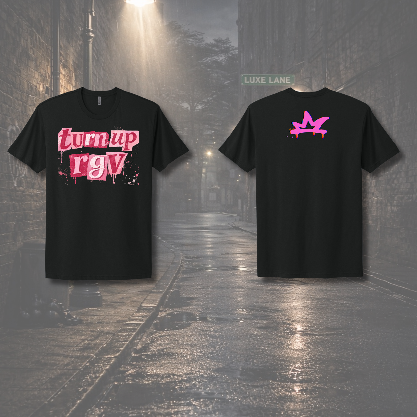 Turn Up RGV Main Character Tee