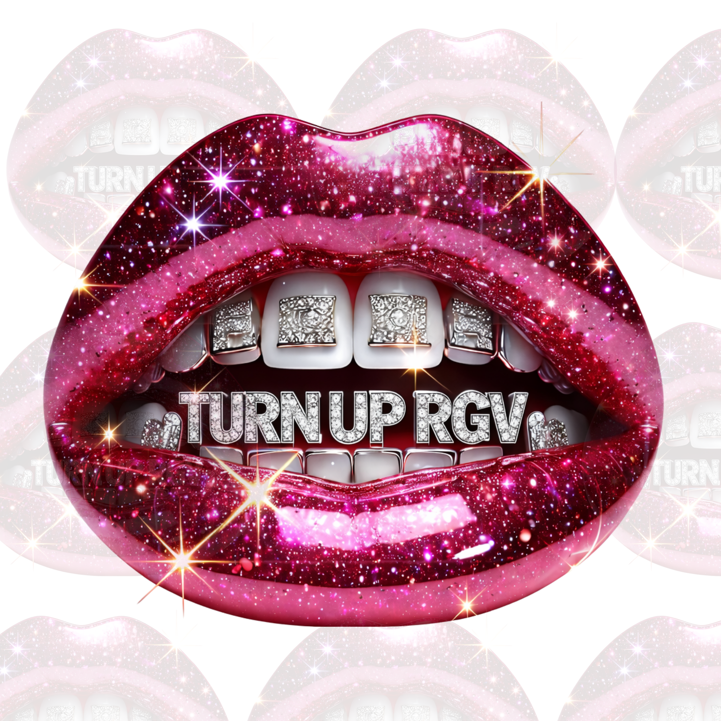 Turn Up RGV Glam Bite Tee
