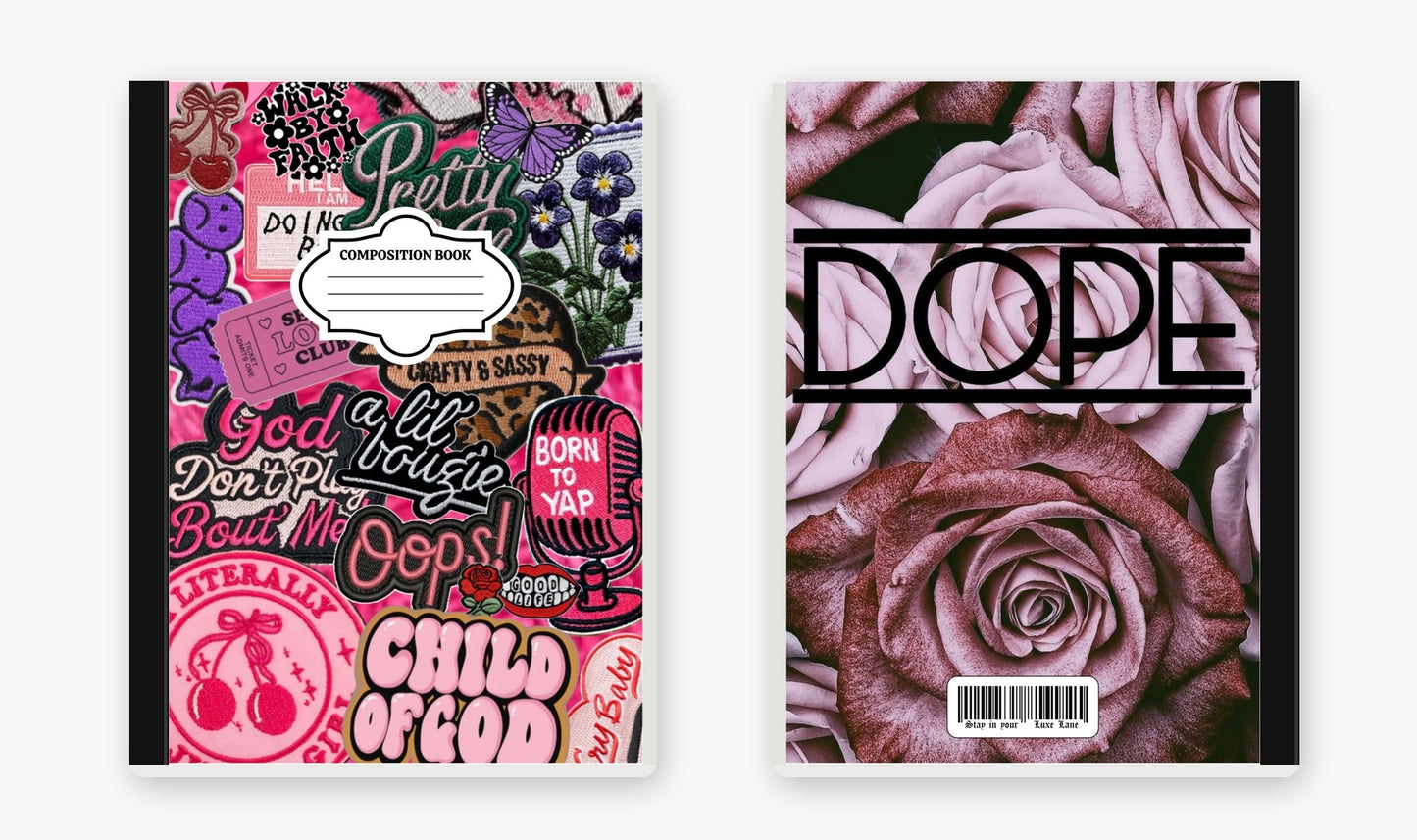 Pretty & Sassy Composition Notebook
