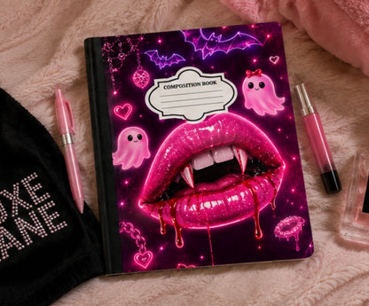 Pink Bite Composition Notebook