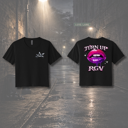 Turn Up RGV Drip Lips Tee