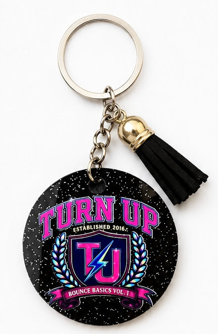 Turn UP RGV Keychain