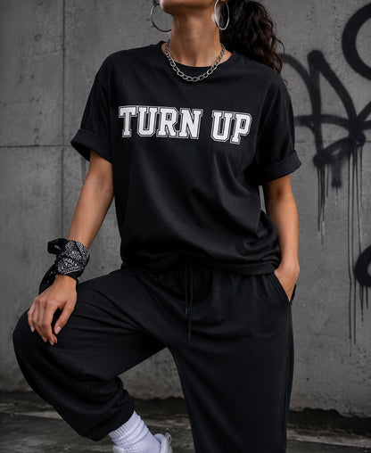 Turn Up Varsity Tee