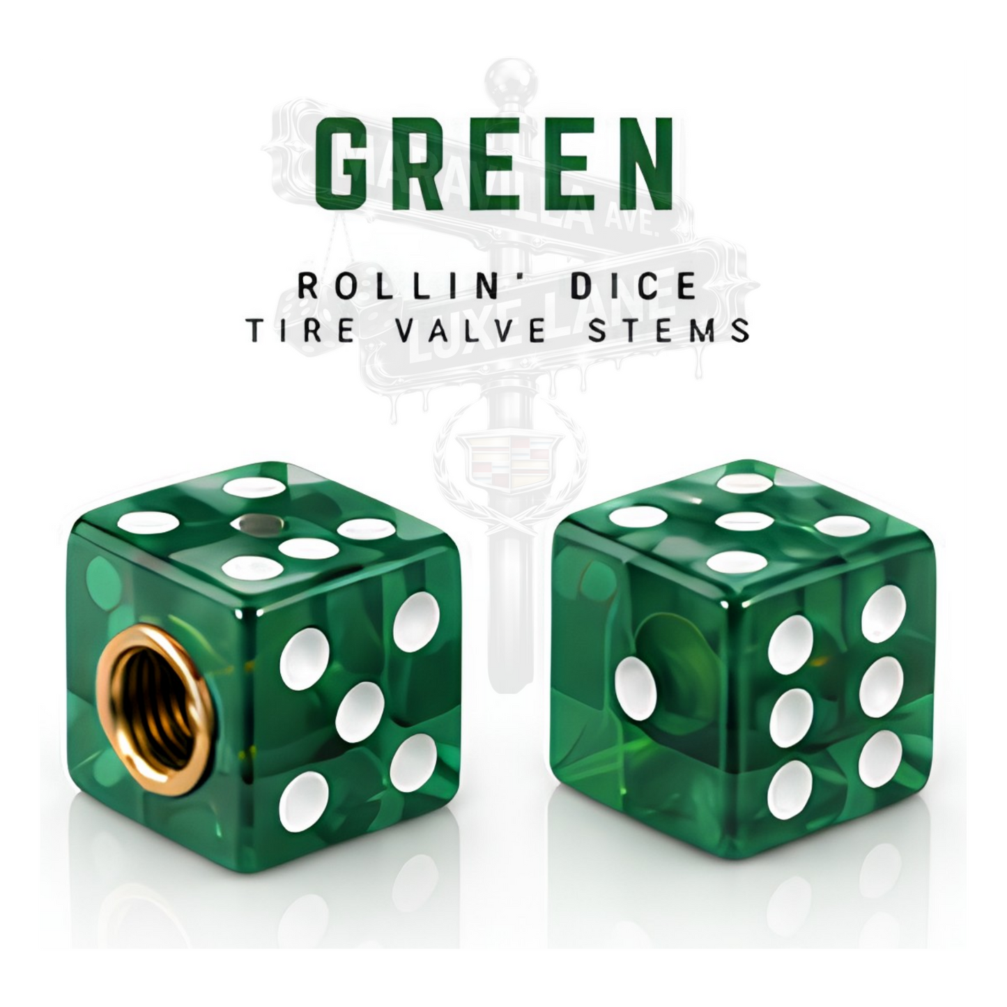Rollin’ Dice Valve Stem Caps