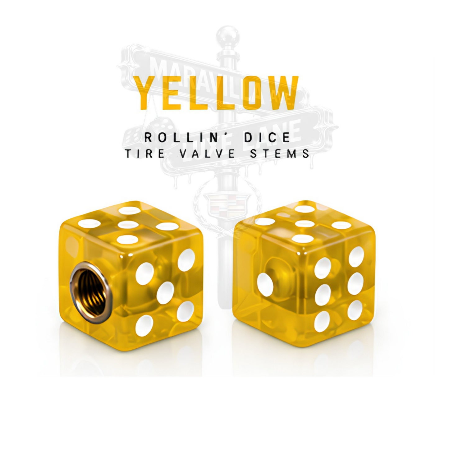 Rollin’ Dice Valve Stem Caps