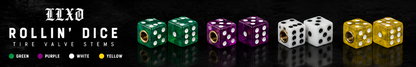 Rollin’ Dice Valve Stem Caps