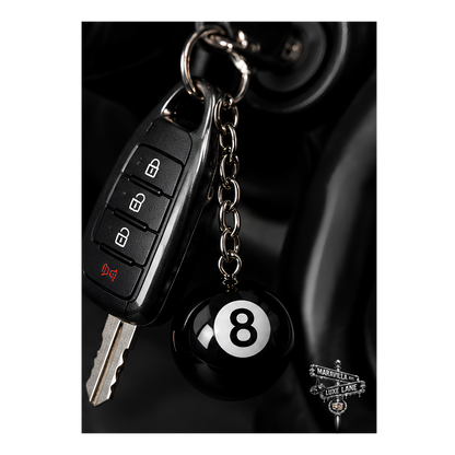 Classic 8-Ball Keychain