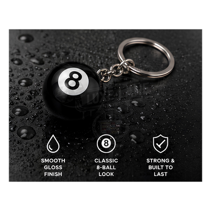 Classic 8-Ball Keychain