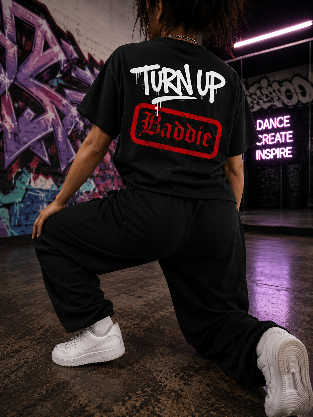 Turn Up Baddie Tee