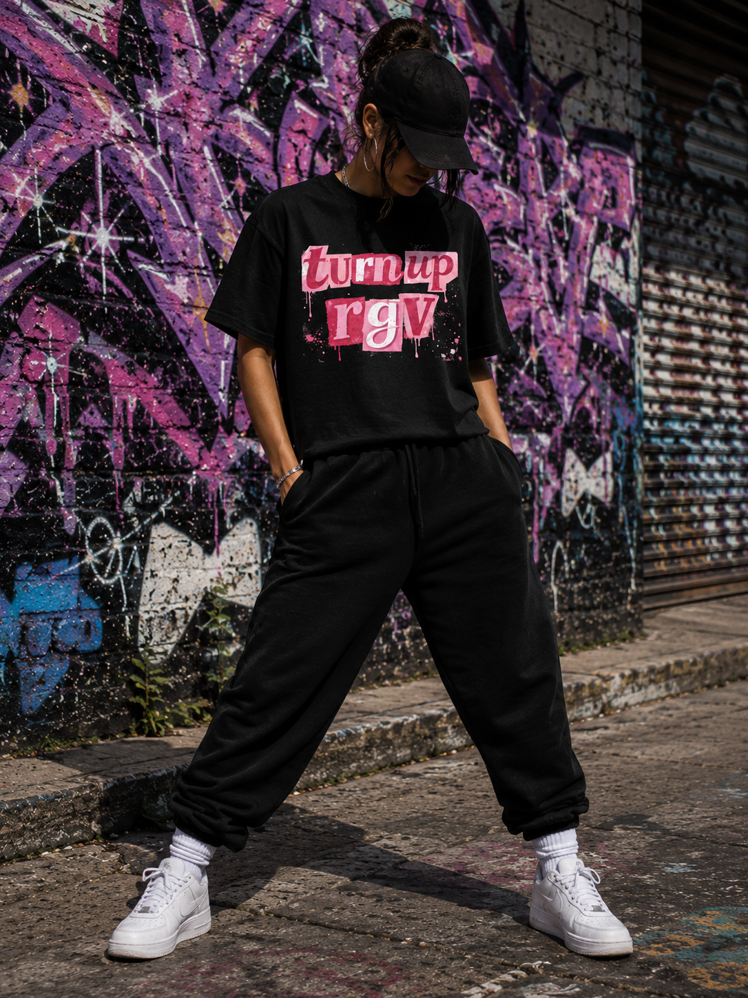 Turn Up RGV Main Character Tee