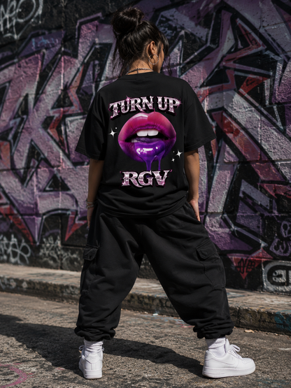 Turn Up RGV Drip Lips Tee