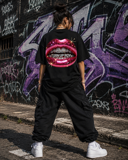 Turn Up RGV Glam Bite Tee