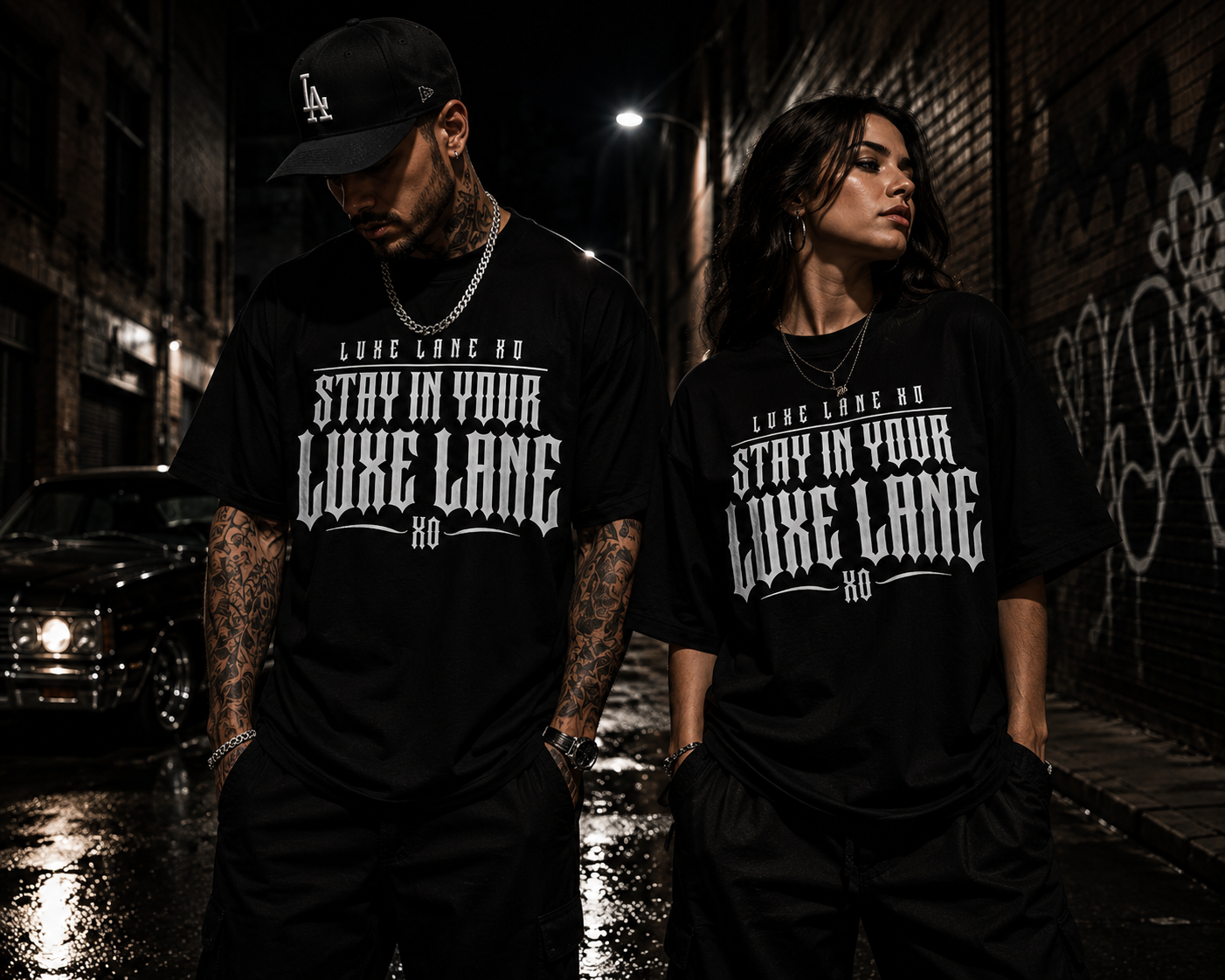STAY IN YOUR LUXE LANE TEE