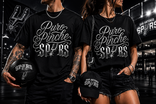 Puro Pinche Spurs Tee – Finals Edition 🖤🏆